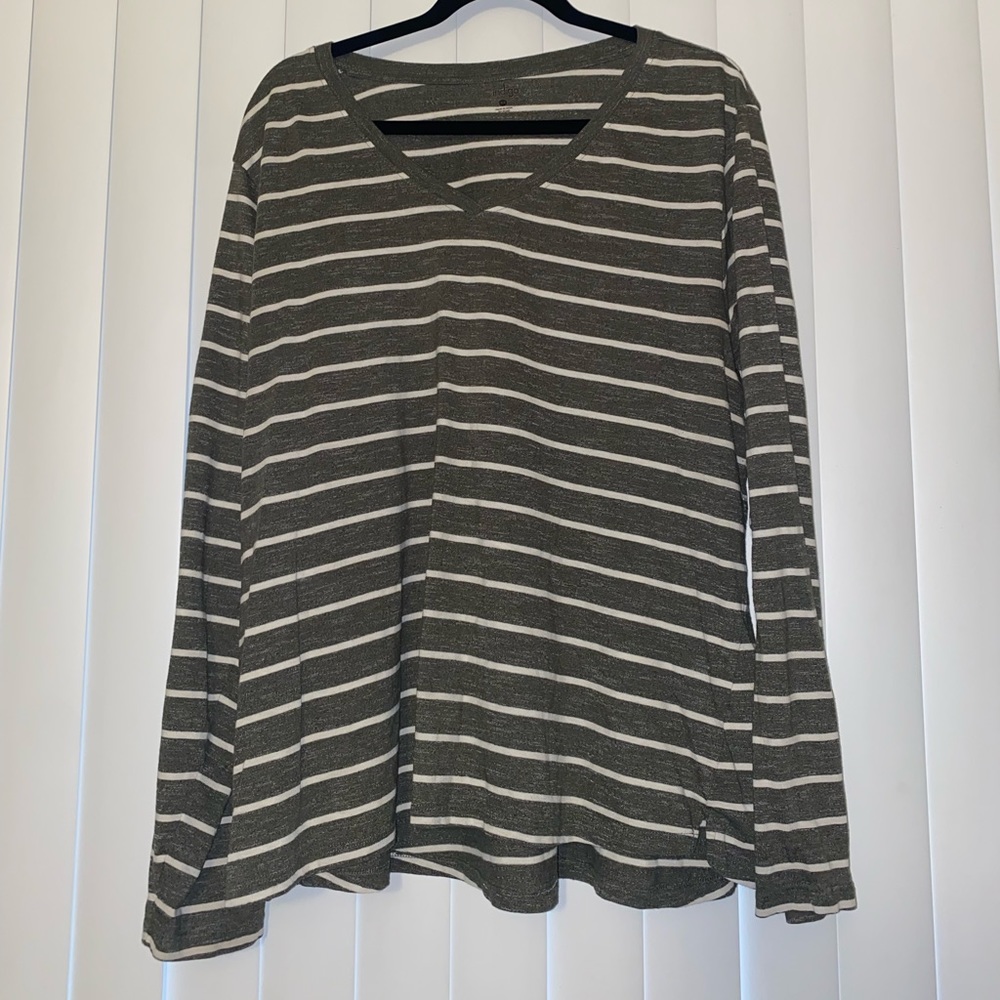Striped Long Sleeve T-Shirt